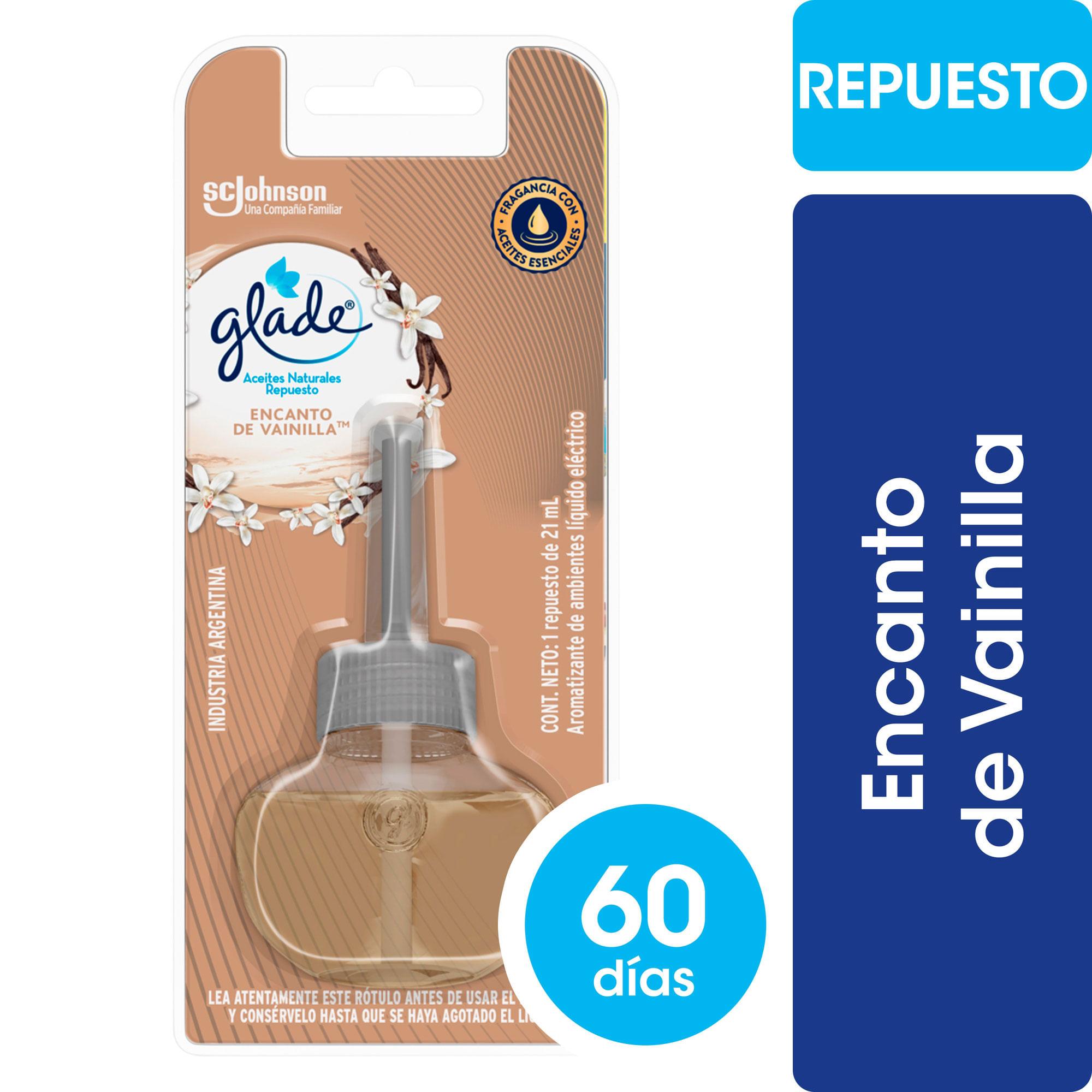 ACEITE NATURAL VAINILLA GLADE x 21ml REPUESTO