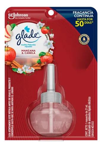 ACEITE NATURAL GLADE MANZANA Y CANELA REPUESTO x 21ml
