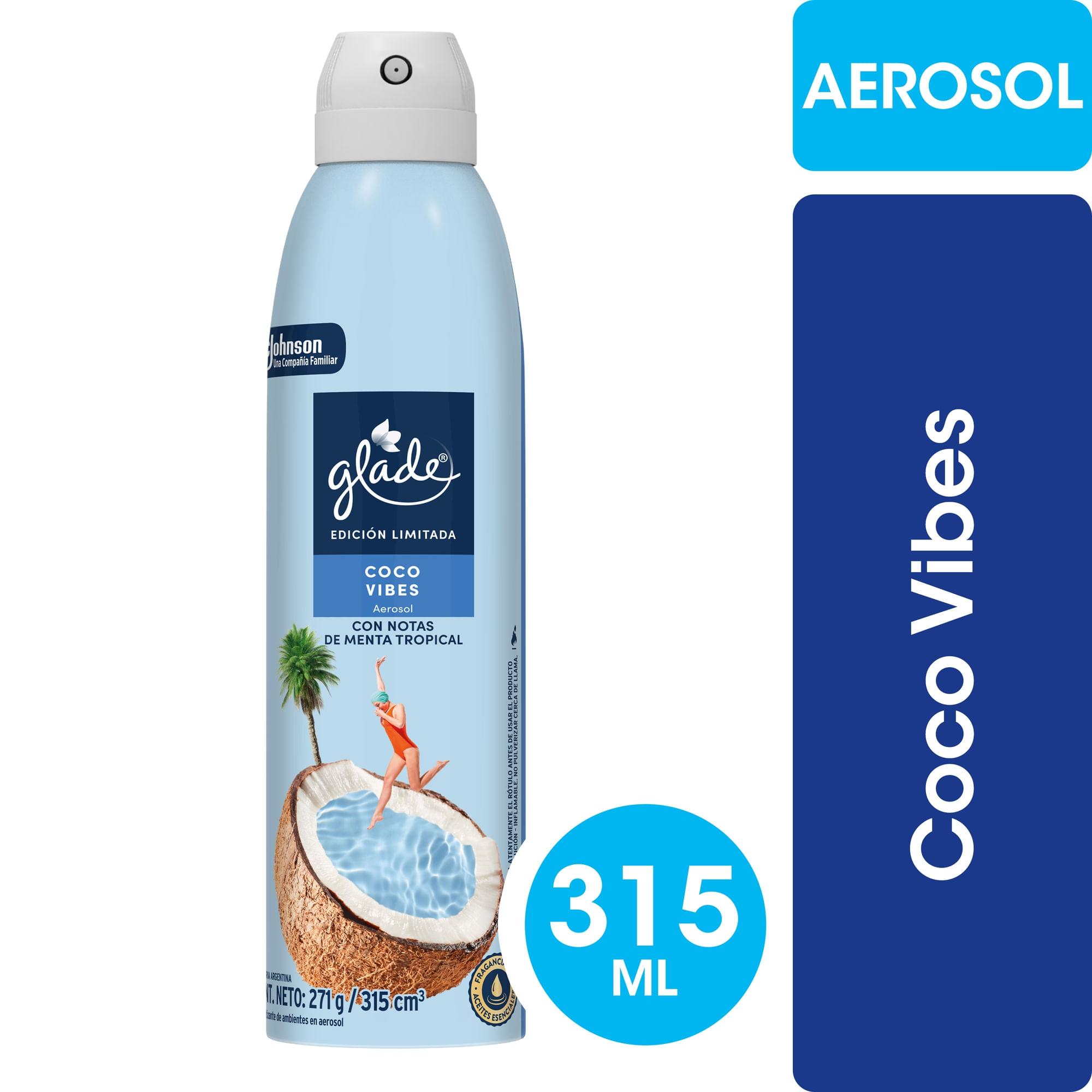 AEROSOL ED LIM COCO VIBES GLADE 315ml