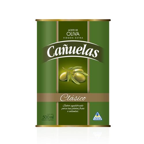 ACEITE DE OLIVA CLASICO CAÑUELAS LATA x 500ml