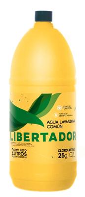 AGUA LAVANDINA LIBERTADOR CL 25G  X2LTS