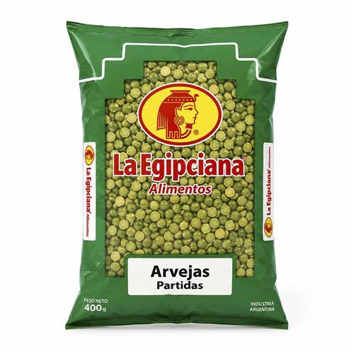 ARVEJAS PARTIDAS LA EGIPCIANA x 400g