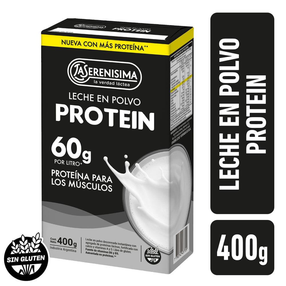LECHE POLVO PROTEIN DESCR LA SERENISIMA 400gr