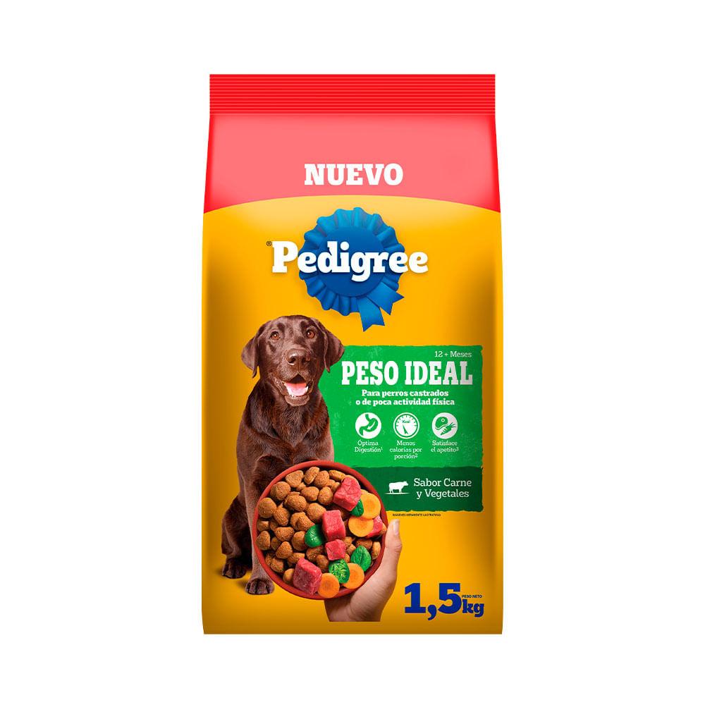 ALIMENTO PARA PERRO PEDIGREE PESO IDEAL X1.5K