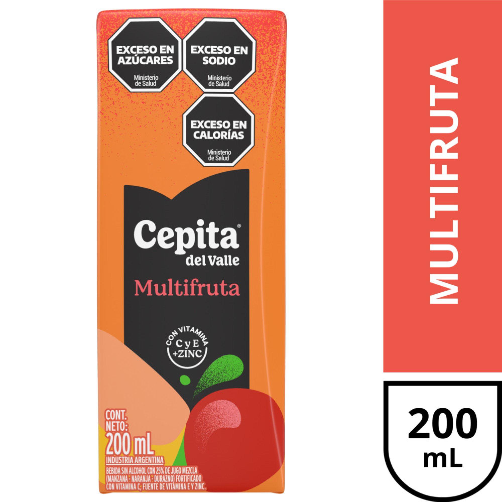 CEPITA MULTIFRUTA x 200 ml