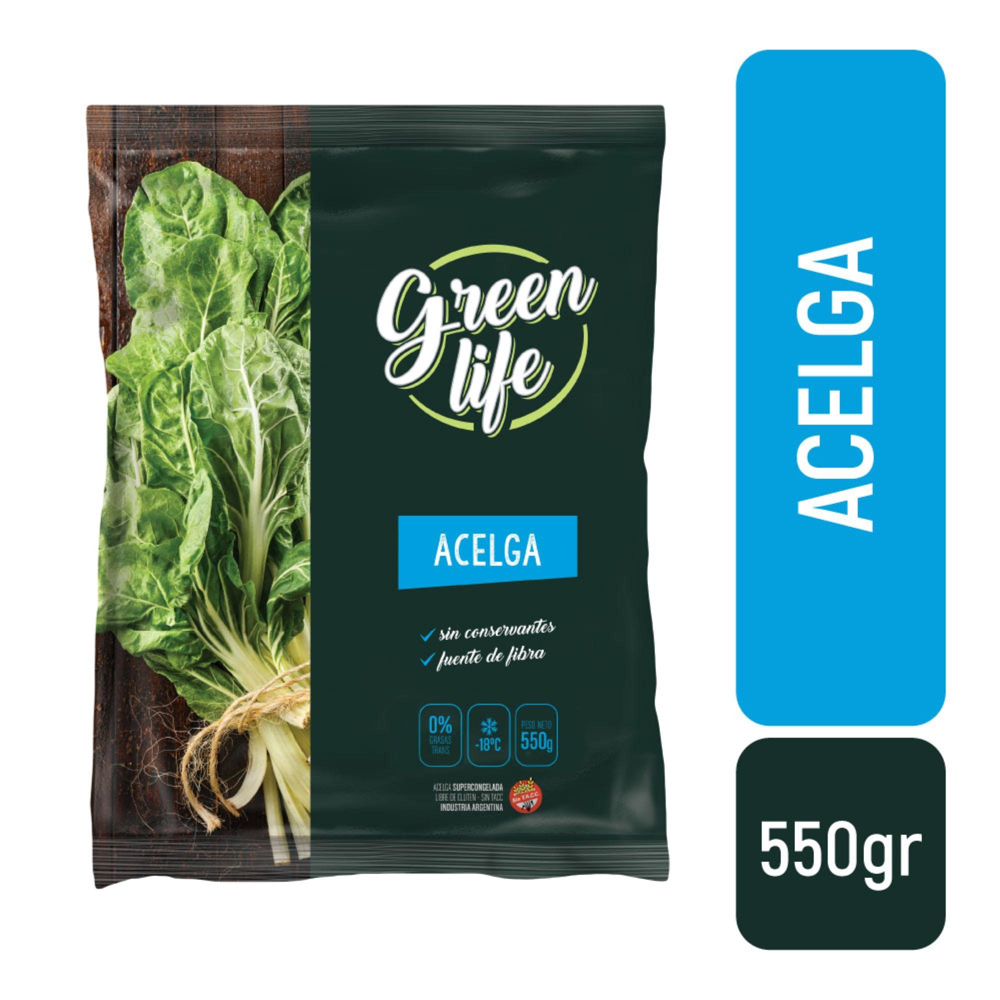 ACELGA CONGELADA GREEN LIFE x 550g