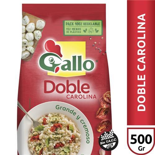 ARROZ PAQ DOBLE CAROLINA MOCOVI AZUL x 500g