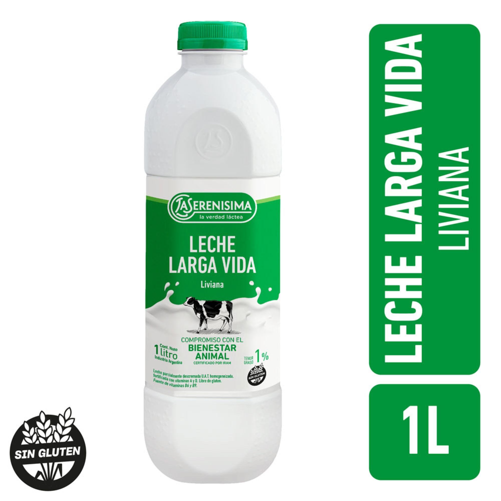 LECHE DESC 1% LA SERENISIMA PET x 1L