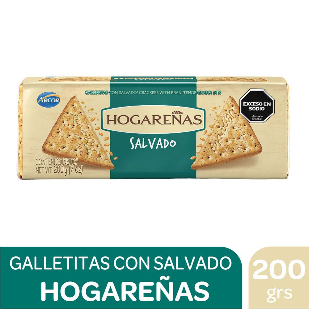 GALLETITAS HOGAREÑAS SALVADO X 185GRS