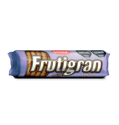 GALLETITAS FRUTIGRAN C/CHIPS DE CHOCOLATE GRANIX x 255g