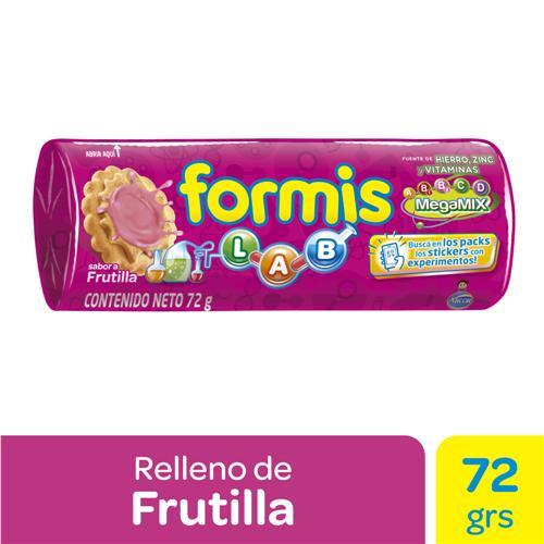 GALLETITAS FORMIS FRUTILLA X72G