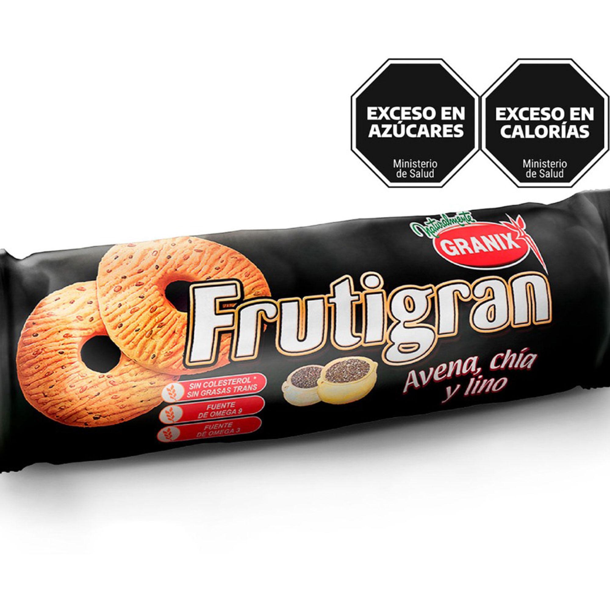 GALLETITAS FRUTIGRAN AVENA, CHIA Y LINO GRANIX x 240 g