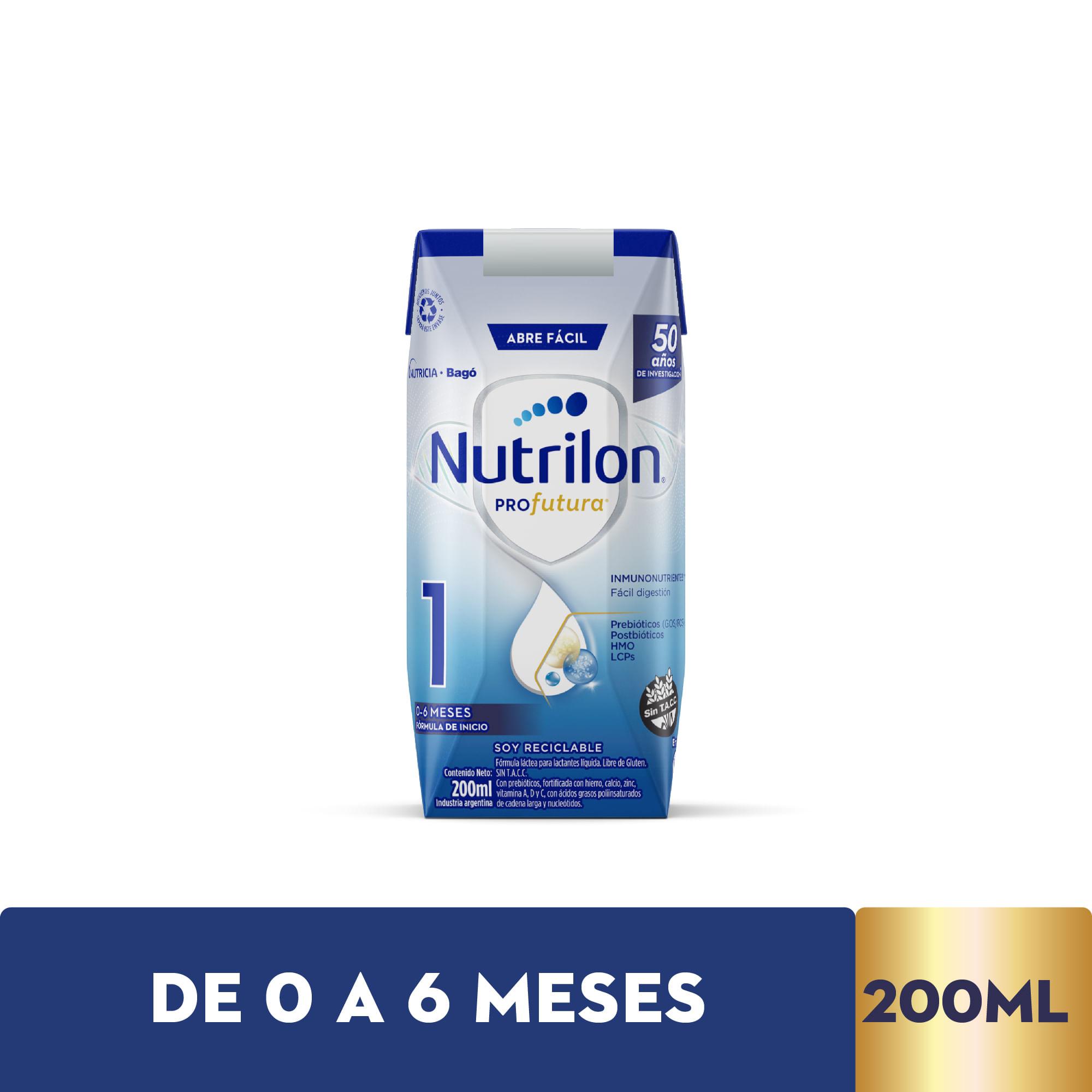 LECHE NUTRILON 1 BRICK x 200ML