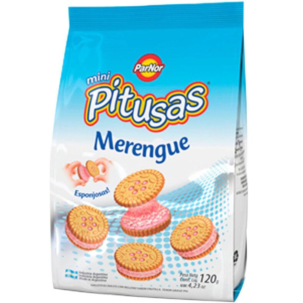 GALLETITAS MINI PITUSAS MERENGUE x 120g