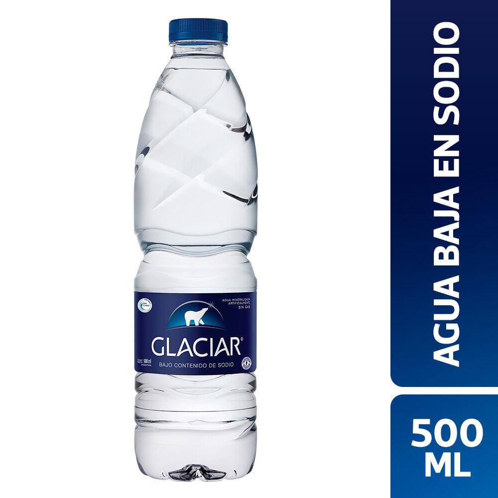 AGUA BAJA EN SODIO GLACIAR x500ml