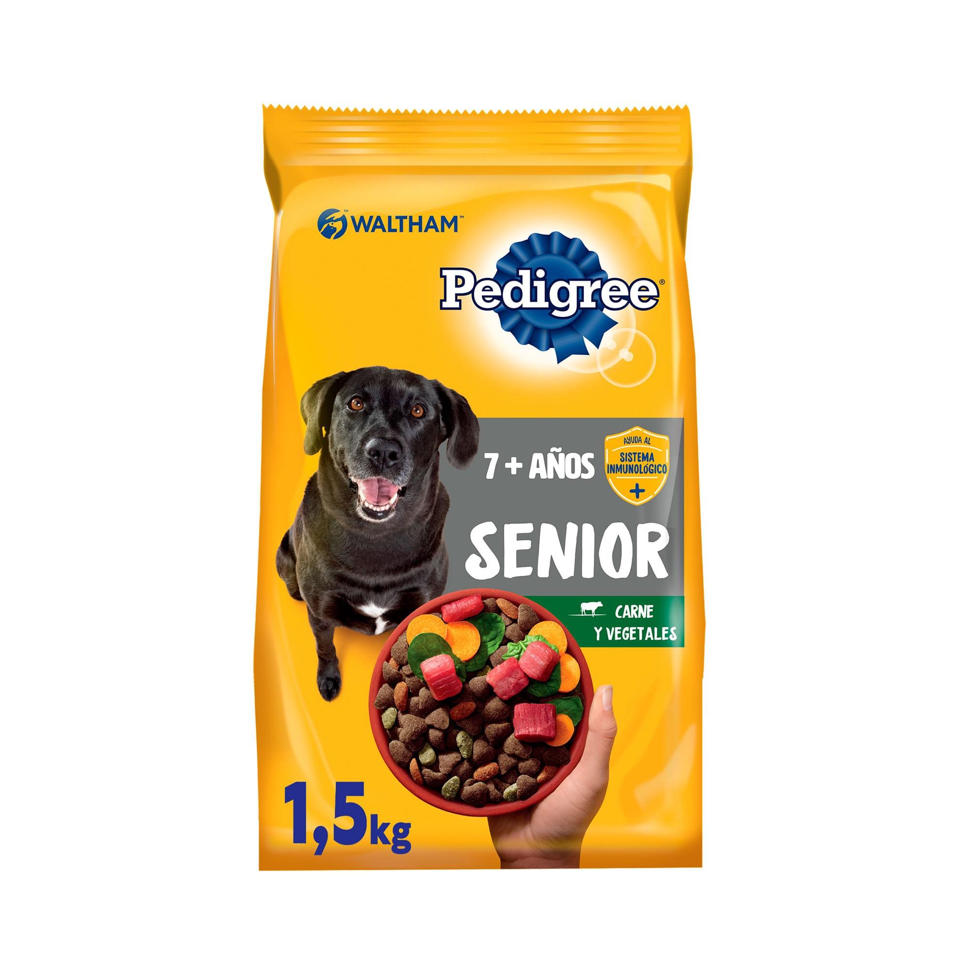 ALIMENTO P/PERRO ADULTO +7 PEDIGREE x 1.5k