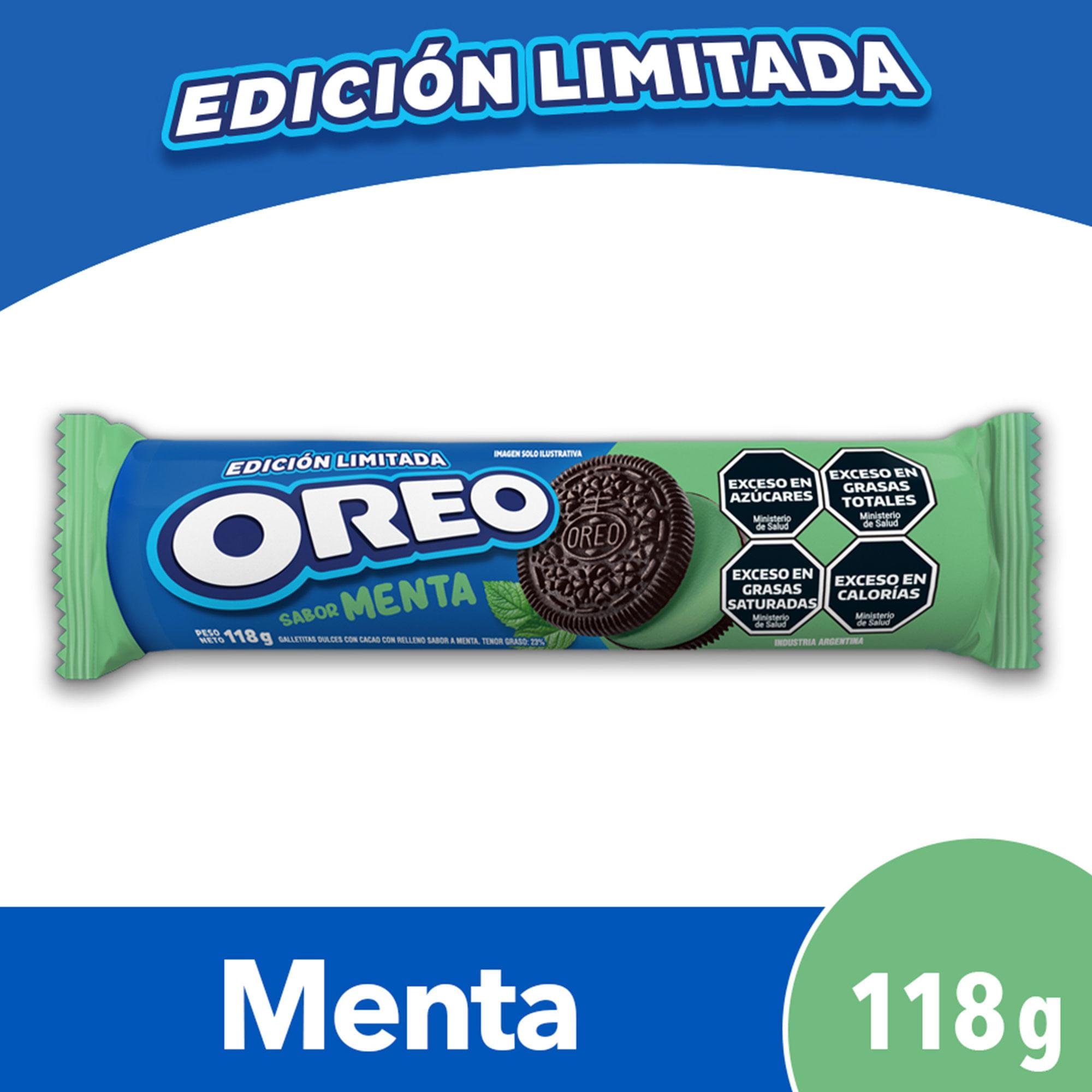 GALLETITAS OREO MENTA 118g
