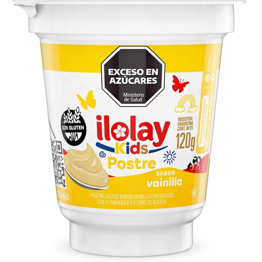 POSTRE VAINILLA KIDS ILOLAY x 120g