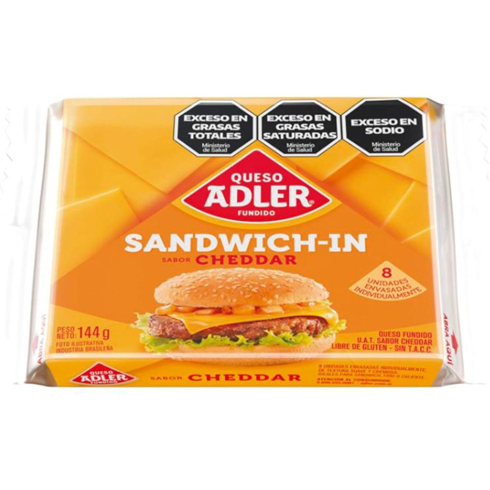 QUESO ADLER CHEDDAR x144grs (8un)