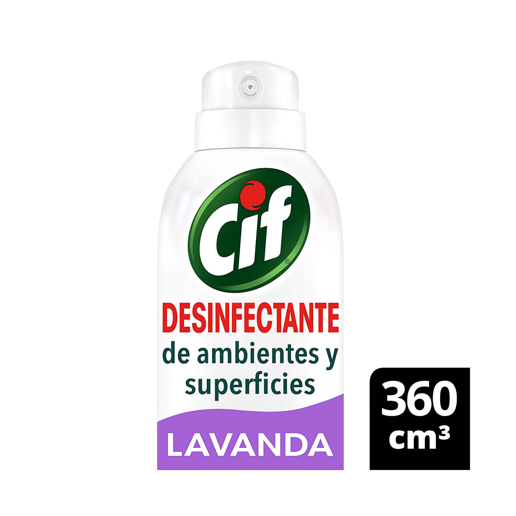 DESINFECTANTE AEROSOL LAVANDA CIF x 360ml