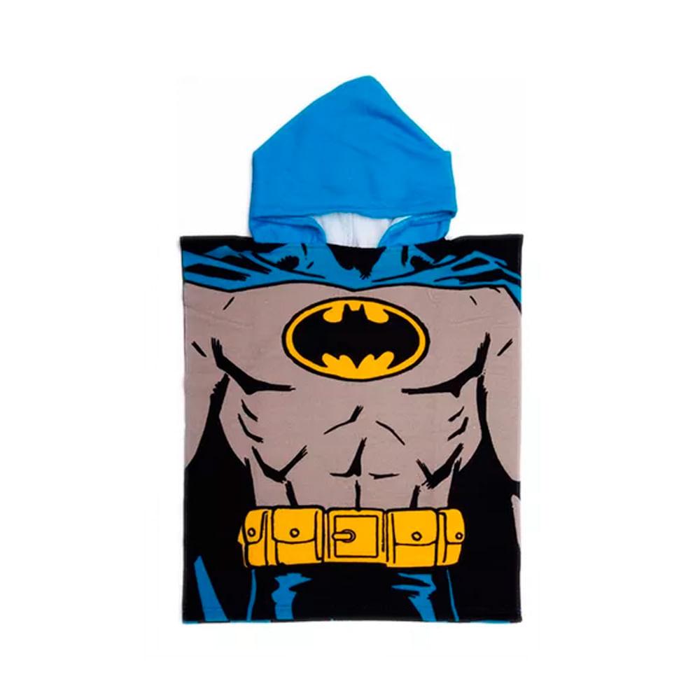 PONCHO MICROFIBRA BATMAN PIÑATA 50X120CM