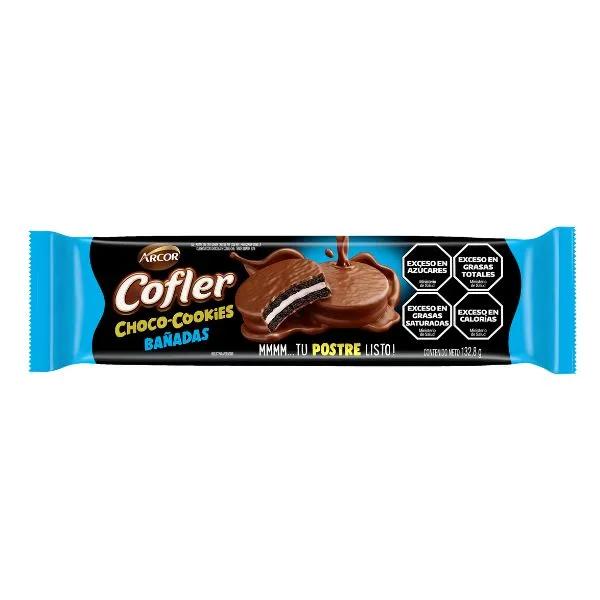 COFLER CHOCOCOOKIES BAÑADA x132g