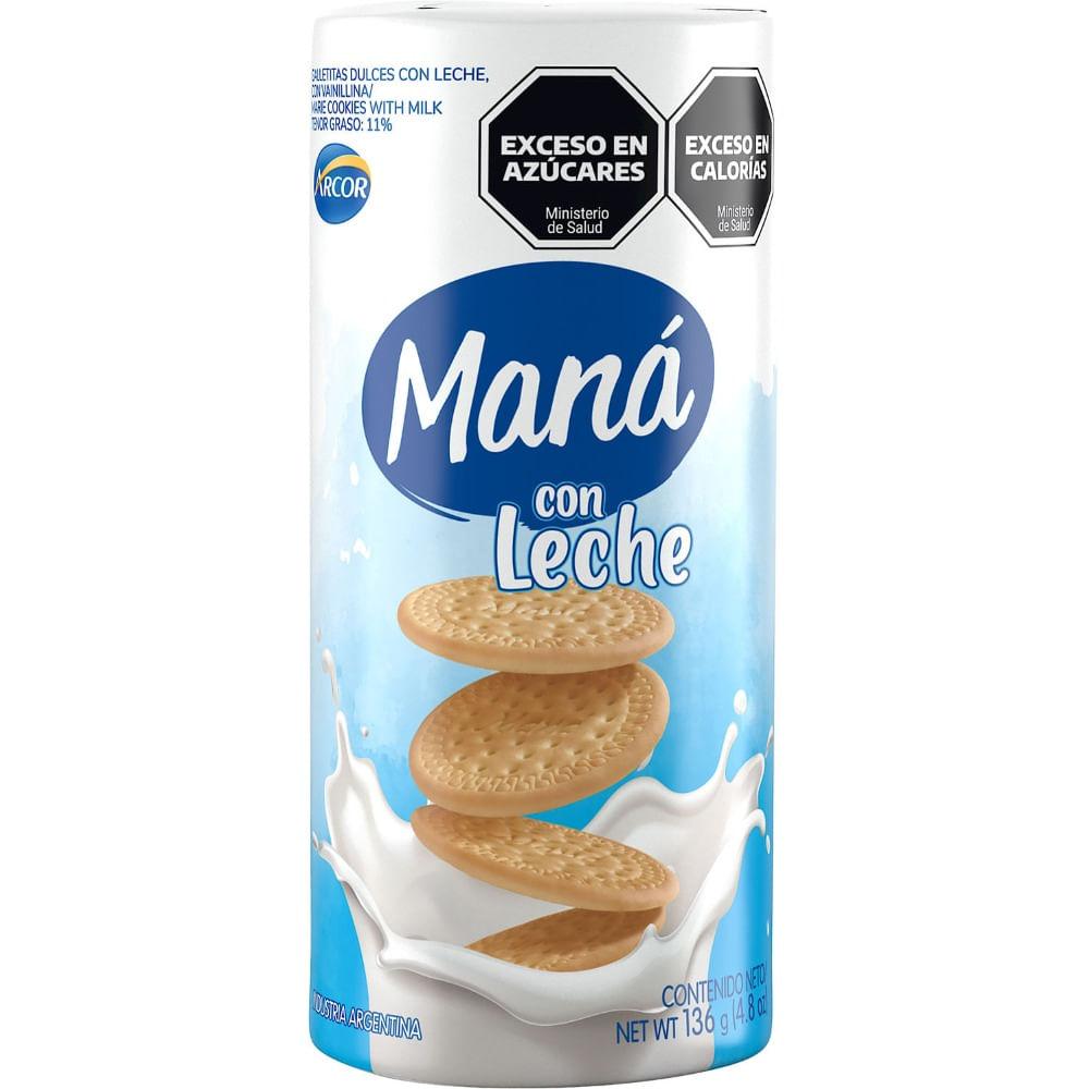 GALLETITAS MANA CON LECHE x136 g