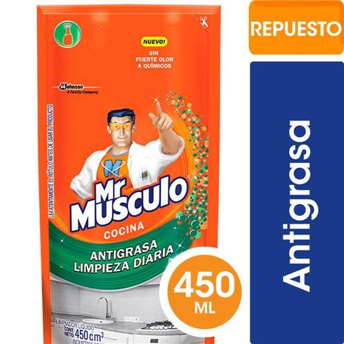 ANTIGRASA NARANJA COCINA MR MUSCULO DP x450ml