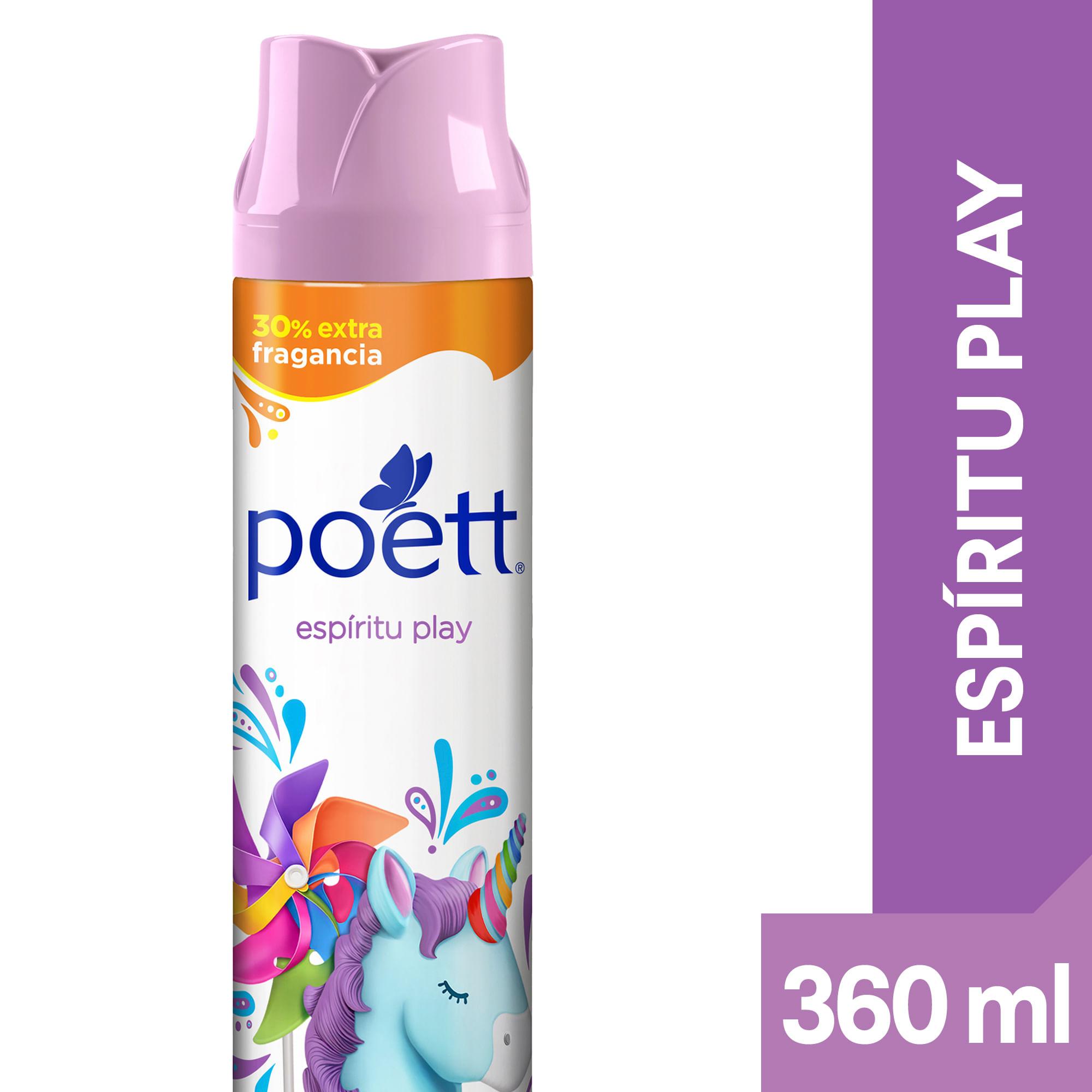 DESODORANTE AMB ESPIRITU PLAY POETT x 360ml