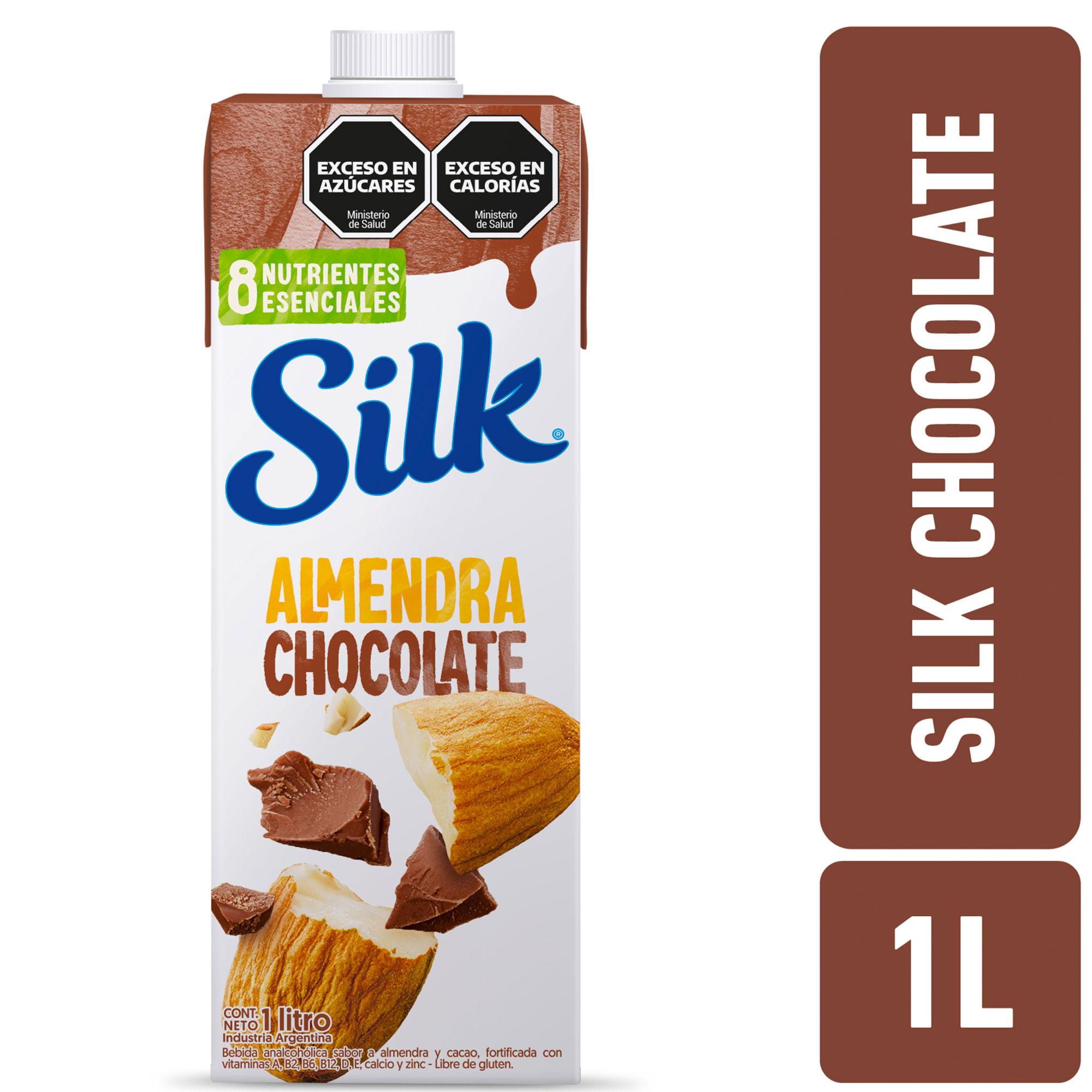ALIMENTO LIQUIDO ALMENDRA CHOCOLATE SILK x 1lt