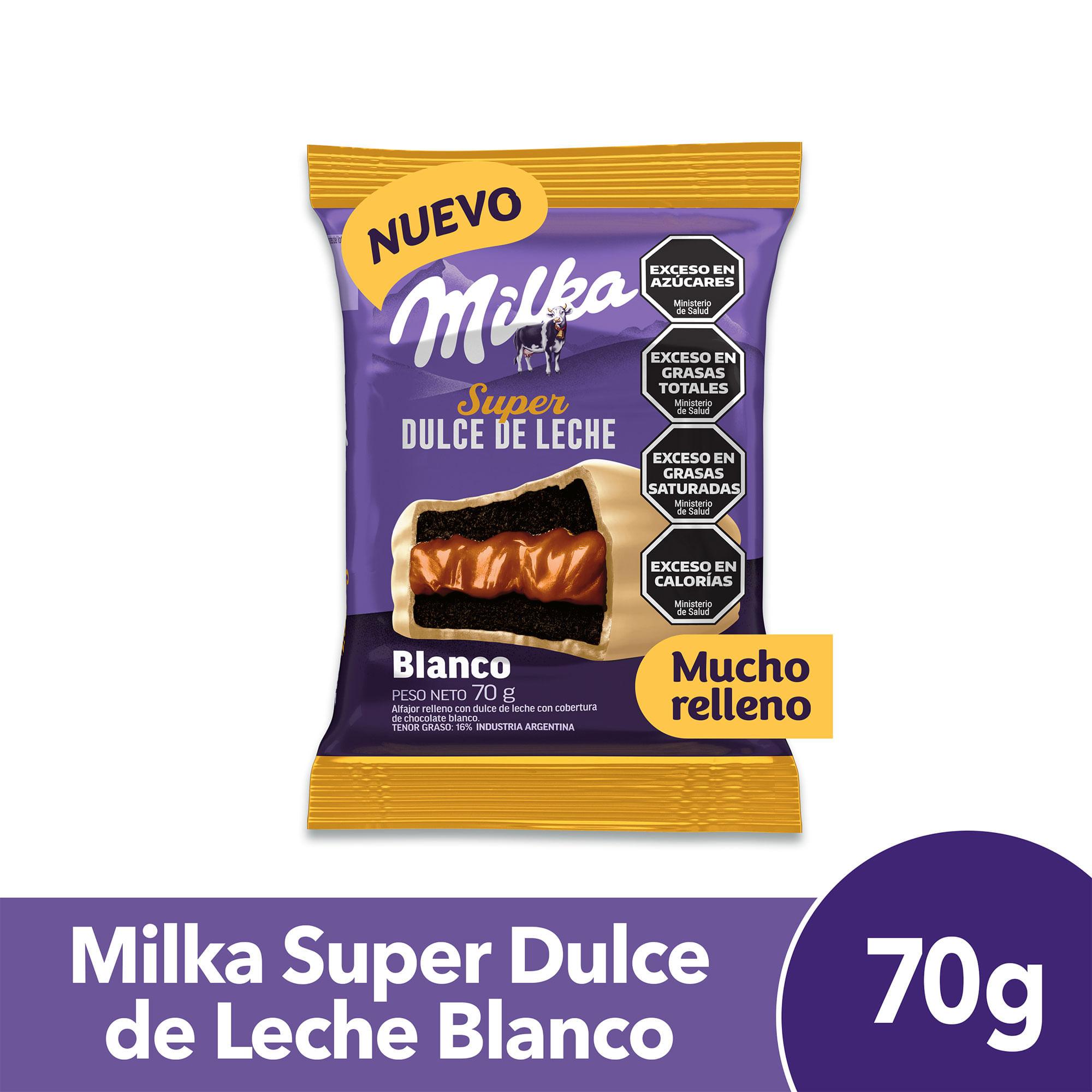ALFAJOR MILKA DDL BLANCO 70gr