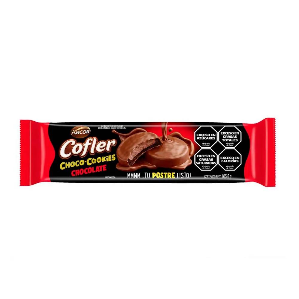 COFLER COOKIES BAÑADAS CHOCOLATE x 105g