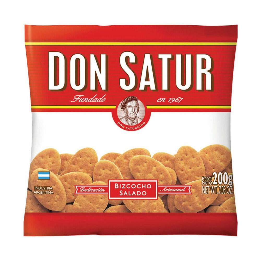 BIZCOCHOS DON SATUR GRASA x 200 g