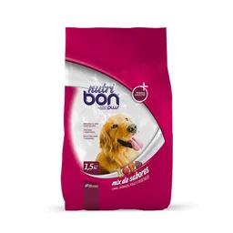ALIMENTO PARA PERRO MIX SABORES NUTRIBON 1.5kg