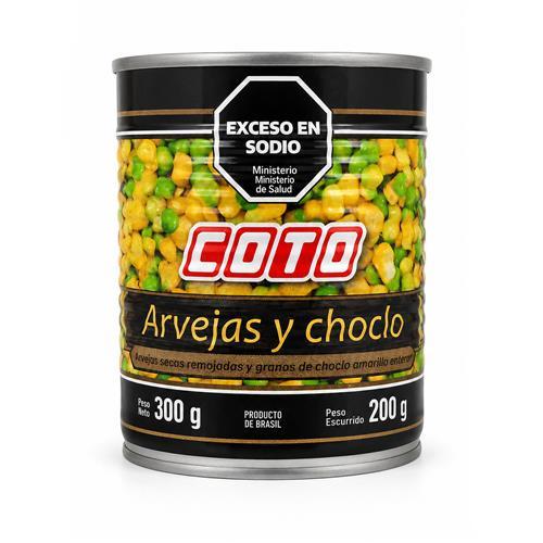 ARVEJAS Y CHOCLO INALPA x 300g