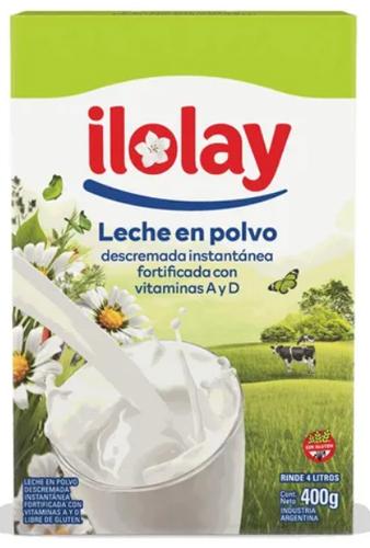 LECHE POLVO DESCR ILOLAY ESTUCHE x 400g