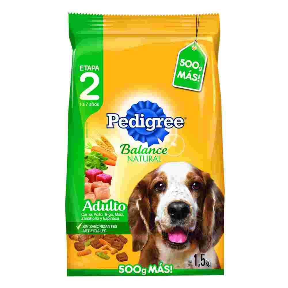 ALIM PERRO BALANCE NAT PEDIGREE x1.5kg