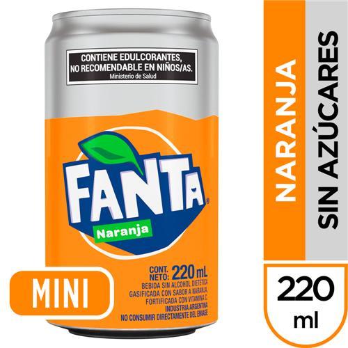 FANTA NARANJA S /AZU x 220ml