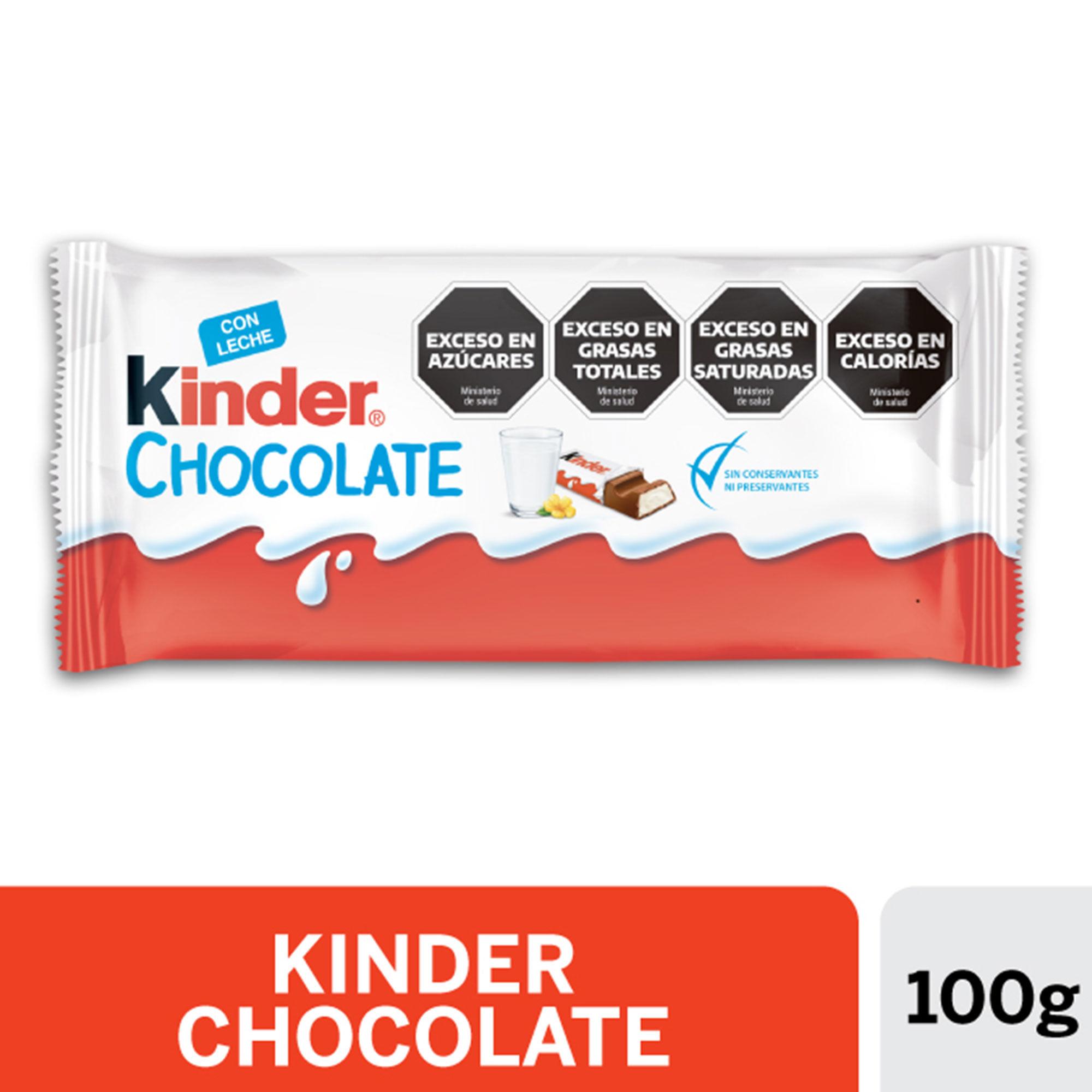 BARRITA KINDER T8 x 100grs