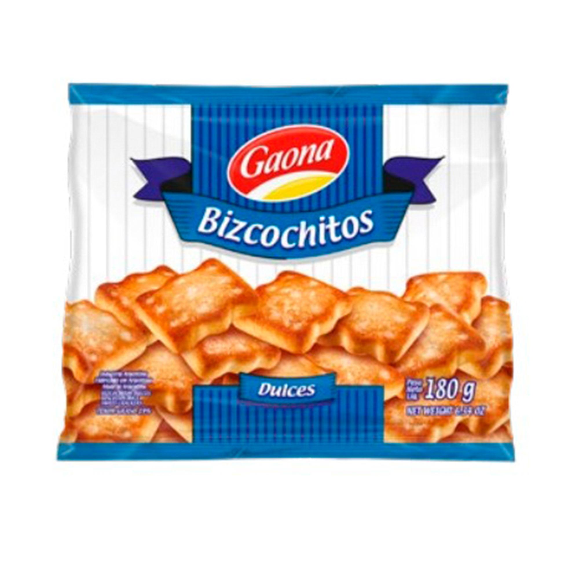 BIZCOCHITOS DULCES GAONA x 180g
