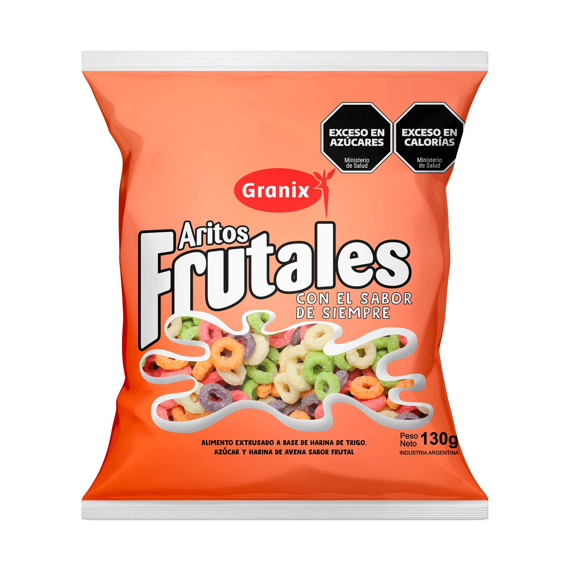 ARITOS FRUTALES GRANIX x 130g