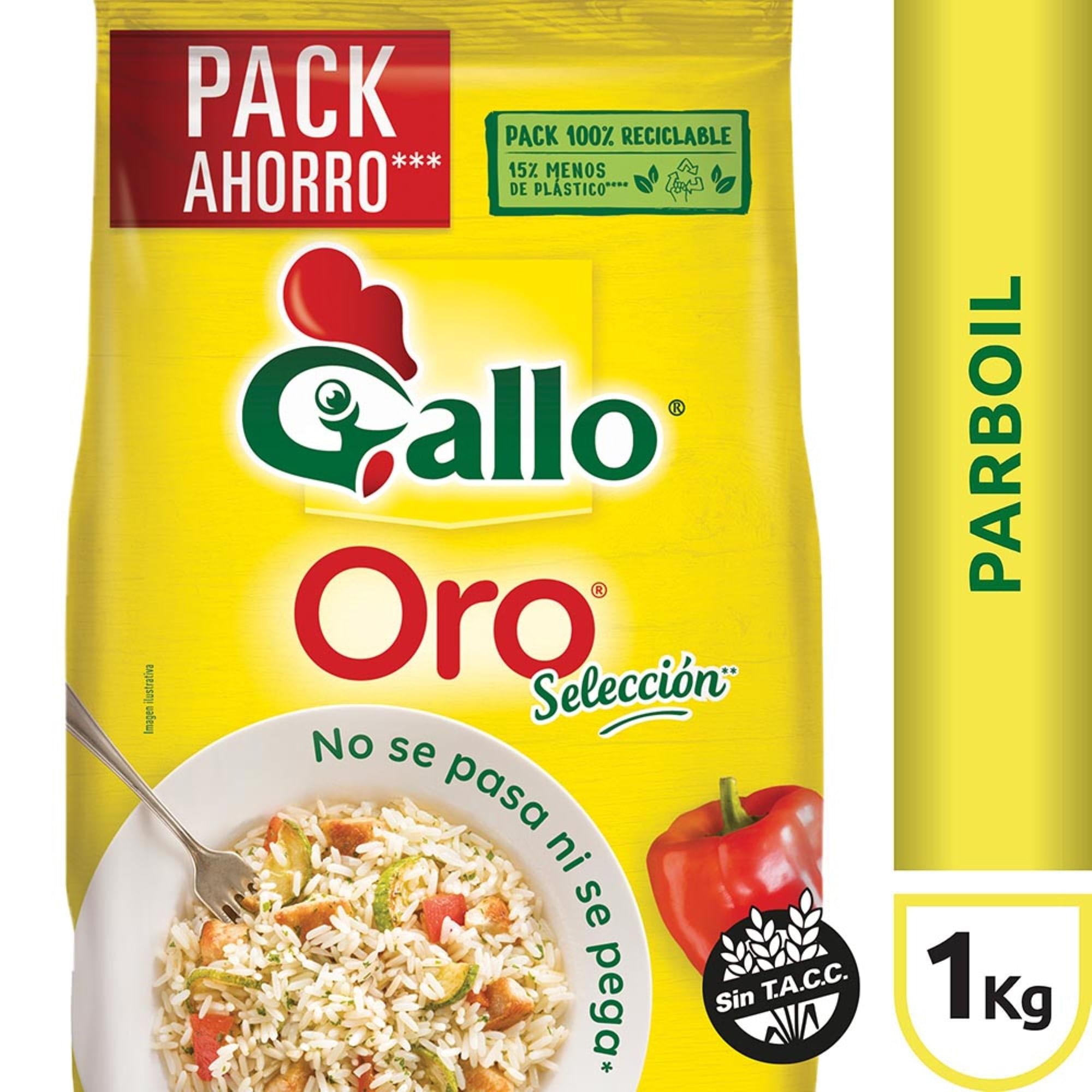 ARROZ PARB GALLO ORO x 1kg