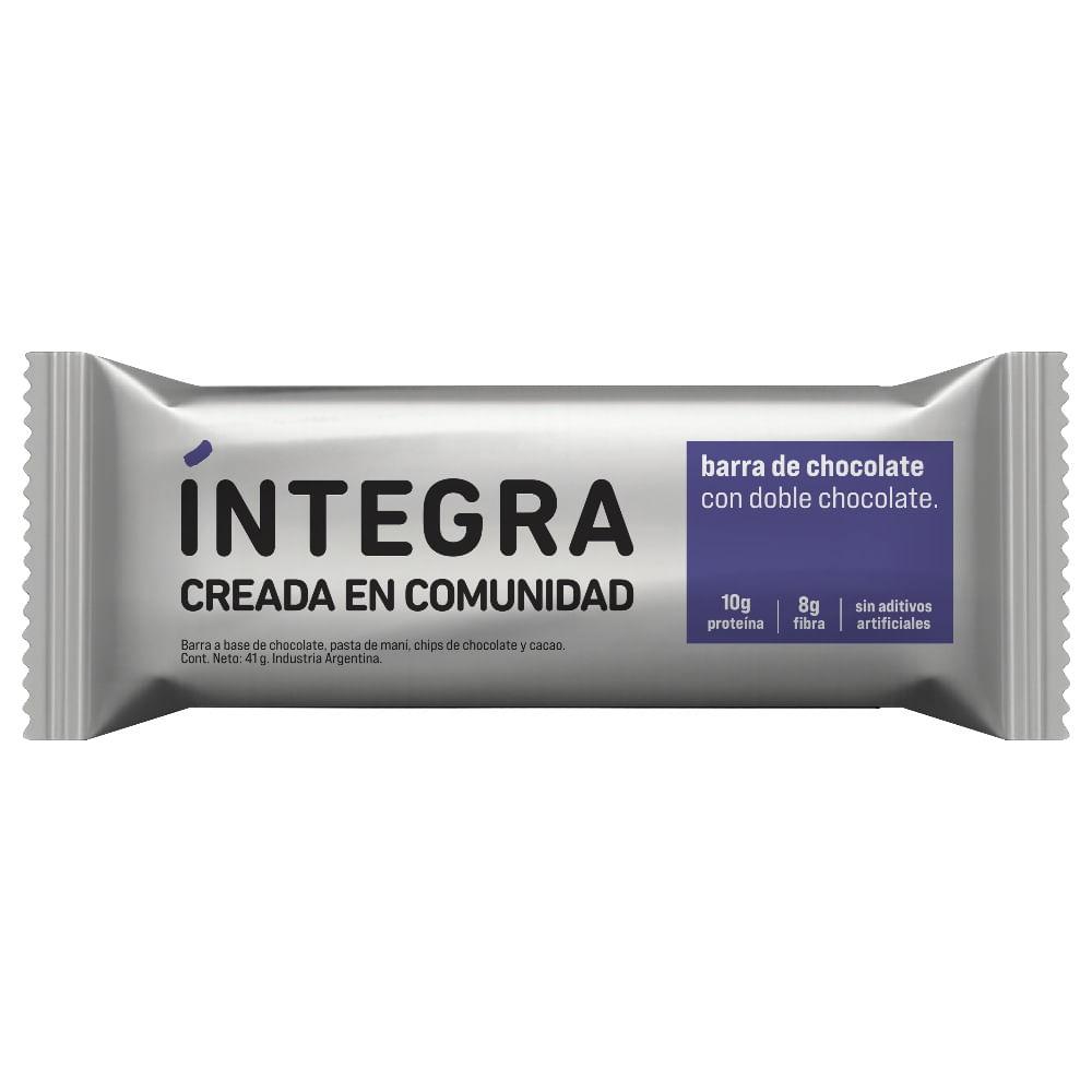 BARRA CHOCO DOBLE CHOC INTEGRA 41gr
