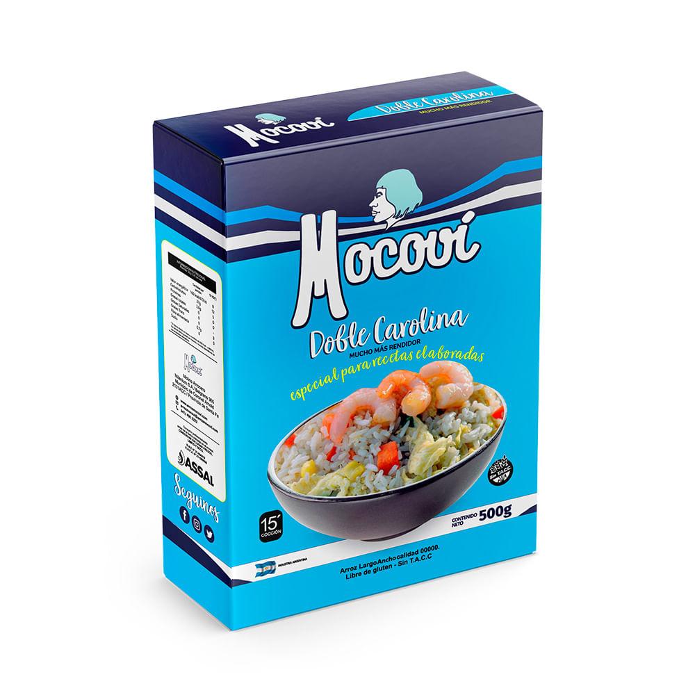 ARROZ DOBL CAROLINA MOCOVI AZUL CAJA x500gs