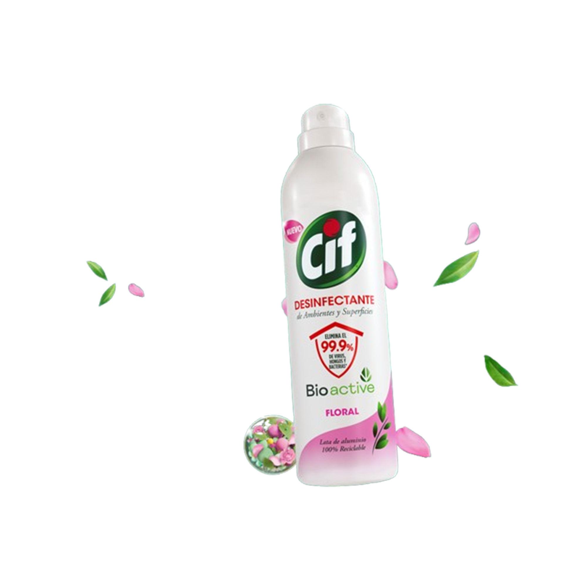 DESINFECTANTE AEROSOL FLORAL CIF x 360ml