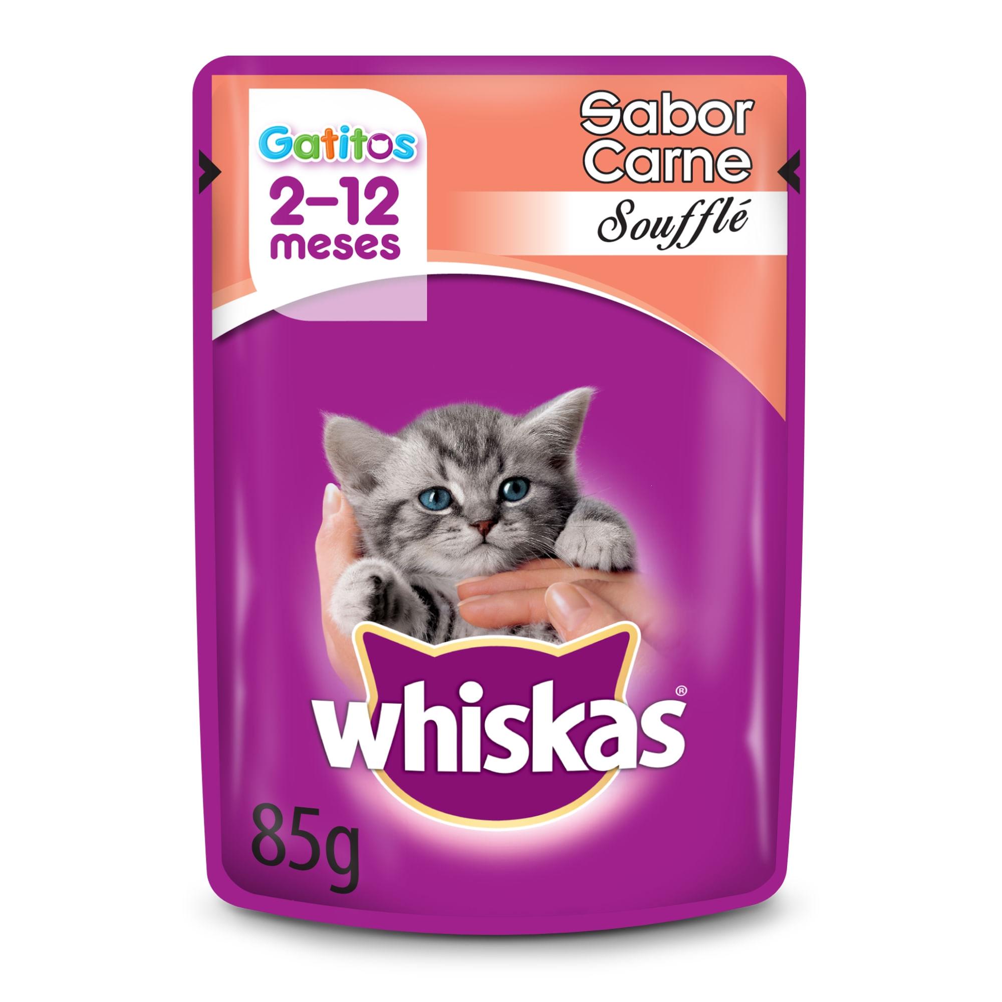 BOCADITO POUCH GATI CARNE S.WHISKAS x 85g
