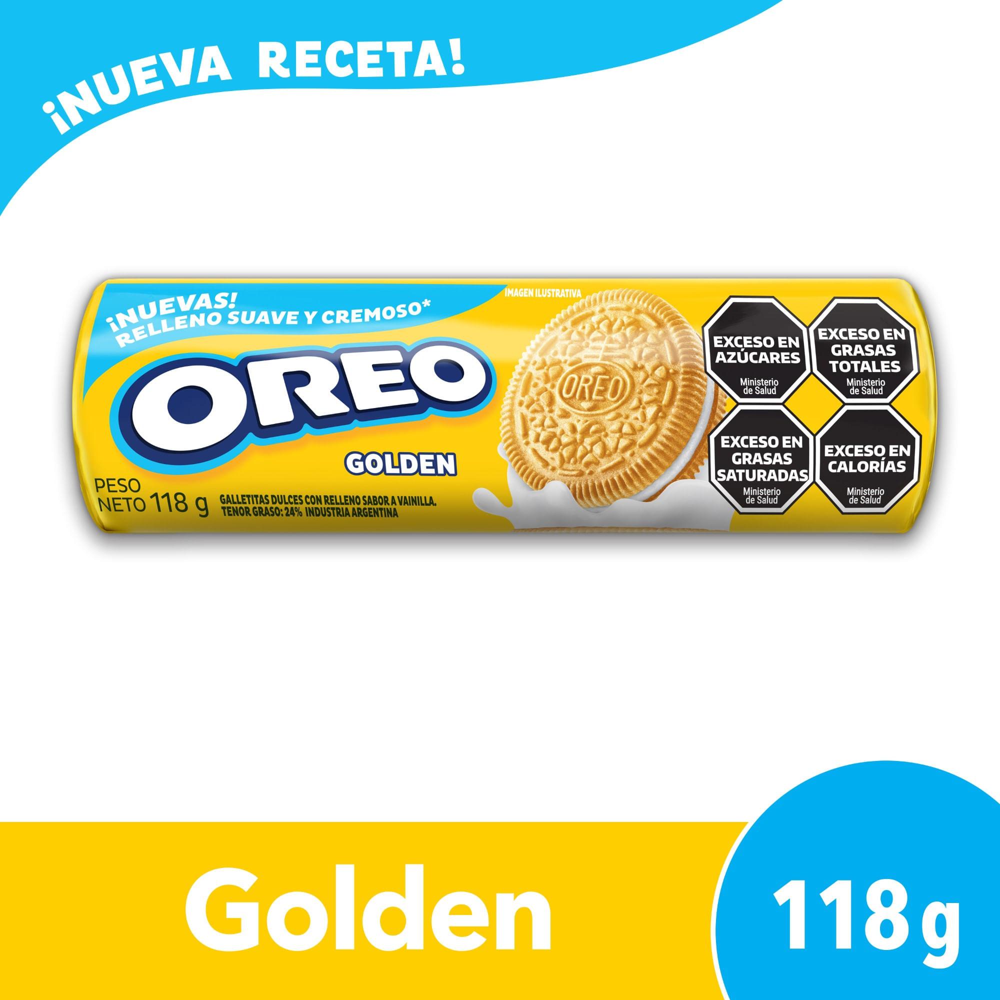 GALLETITAS GOLDEN OREO x118grs