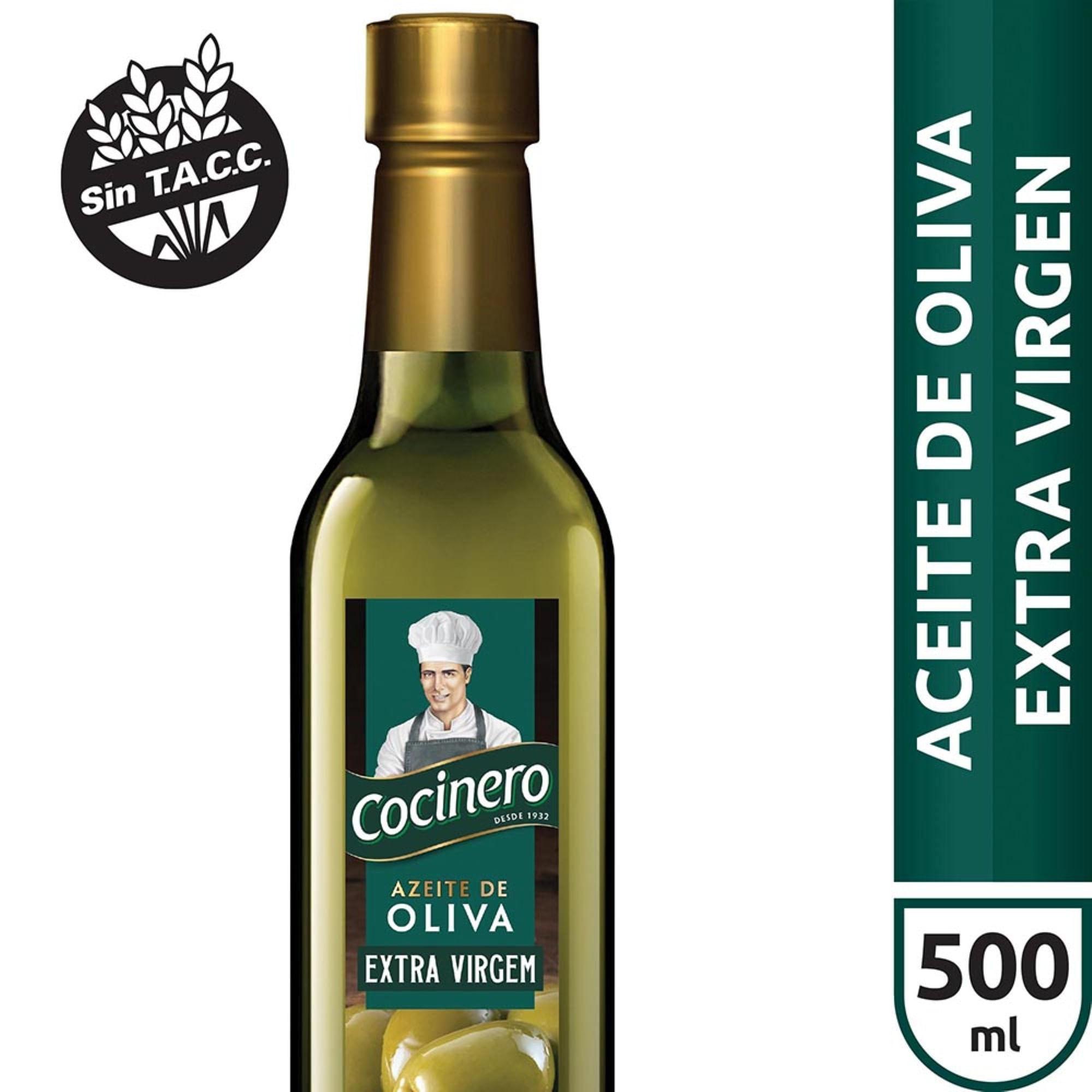 ACEITE DE OLIVA EXTRA VIRGEN COCINERO x 500ml