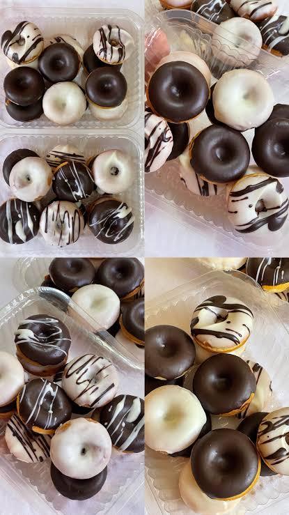 MINI DONAS BAÑADAS CHOCOLATE x U POISOT