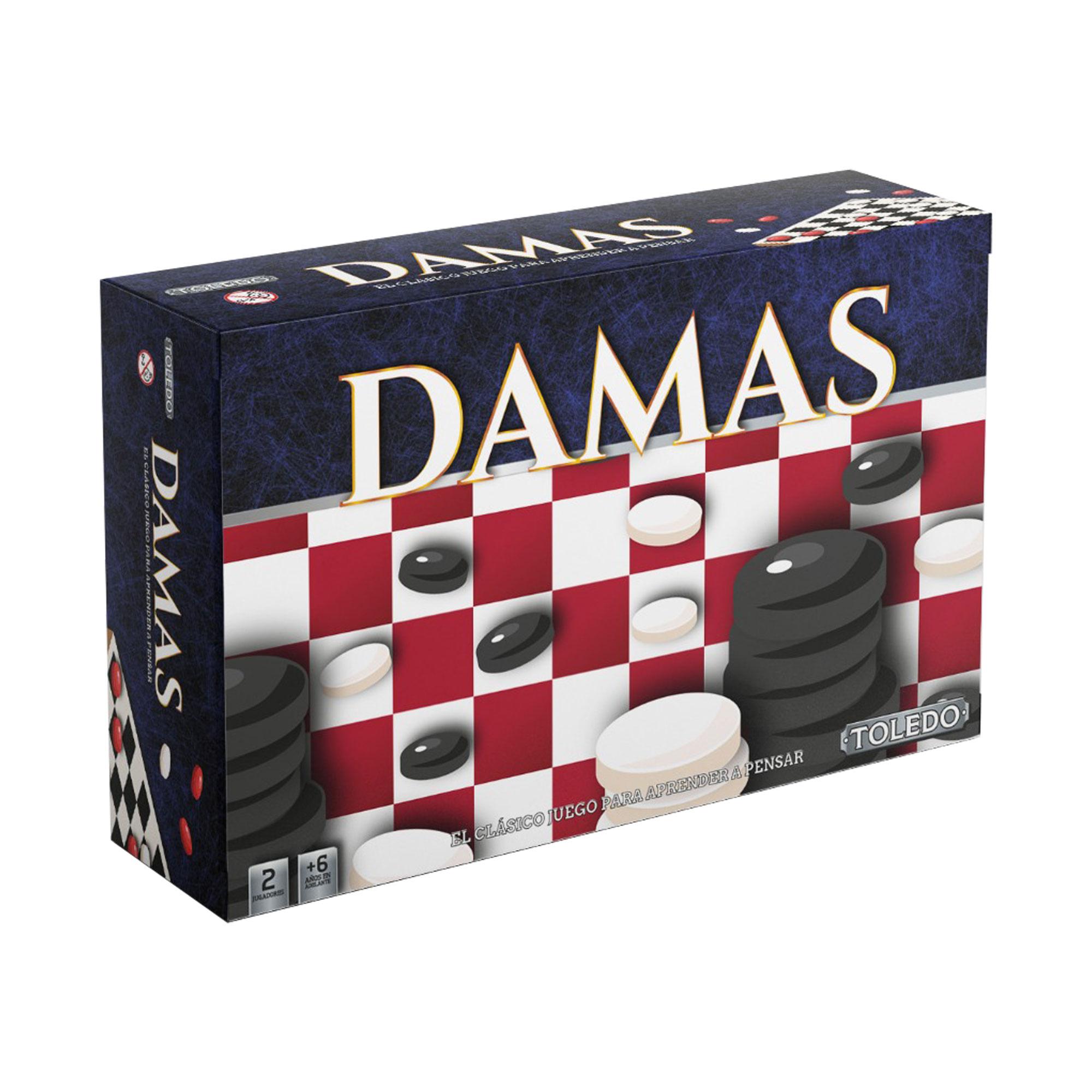 JUEGO DE DAMAS BISONTE